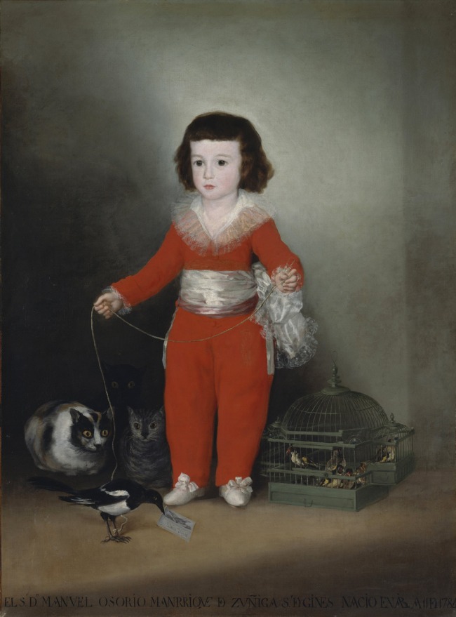 Francisco Goya (Spanish, 1746–1828) 'Manuel Osorio Manrique de Zuñiga' c. 1788