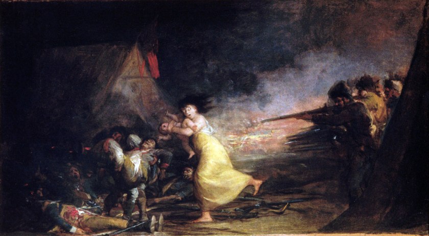 Francisco Goya (Spanish, 1746–1828) 'Attack on a Military Camp' about 1808–10