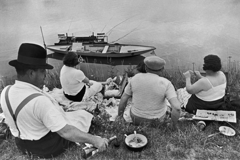 Henri Cartier-Bresson (French, 1908-2004) 'Sunday on the banks of the River Marne' Juvisy France 1938