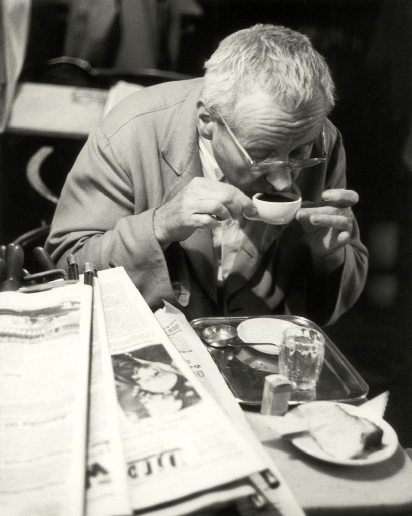 Franz Hubmann (Austrian, 1914-2007) 'Regular guest at the Café Hawelka, Vienna' 1956/1957