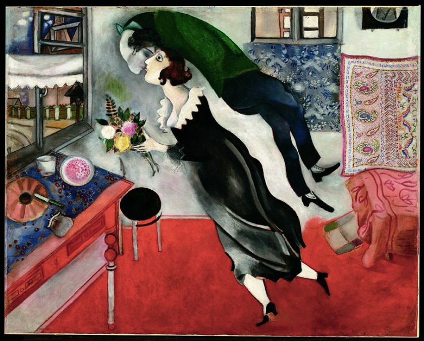 Marc Chagall. 'Il compleanno' 1915
