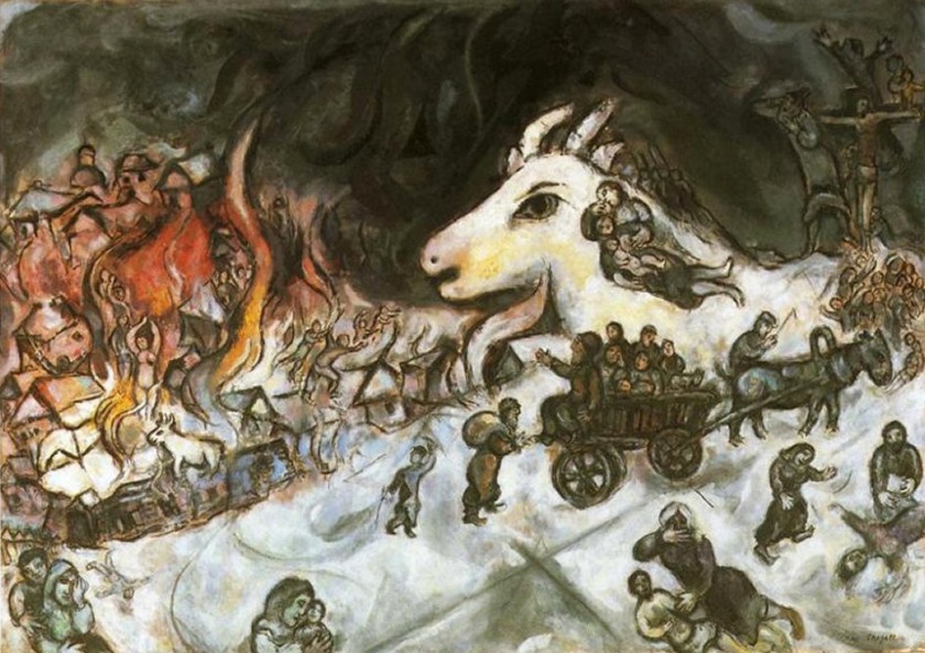 Marc Chagall. 'War' 1964