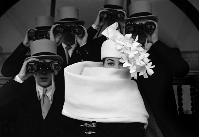 Frank Horvat. 'Givenchy Hat For Jardin des Modes' 1958