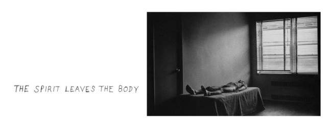 Duane Michals. 'The Spirit Leaves The Body' 1968