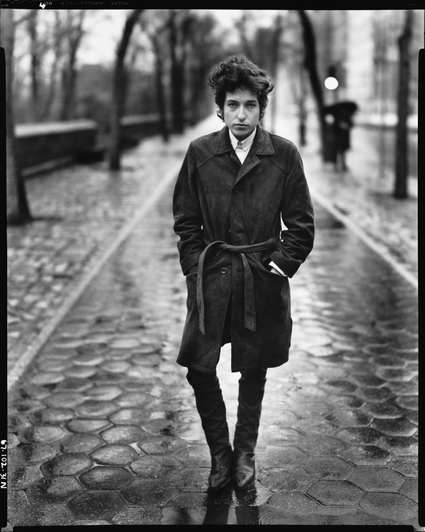 Richard Avedon. 'Bob Dylan, musician, Central Park, New York, February 20, 1965' 1965