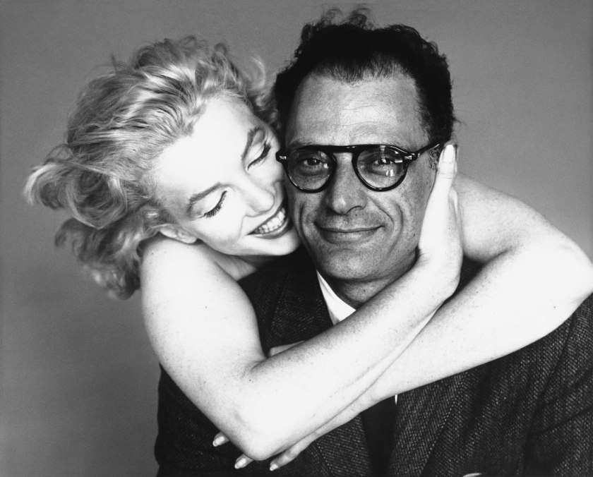Richard Avedon. 'Marilyn Monroe and Arthur Miller, New York, May 8, 1957' 1957