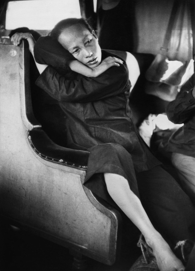 Marc Riboud (French, 1923-2016) 'On a Train from Hong Kong to Guangzhou' China, January 1, 1957
