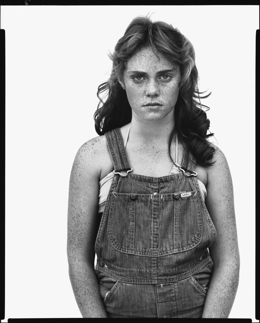 Richard Avedon. 'Sandra Bennett, twelve year old, Rocky Ford, Colorado, August 23, 1980' 1980