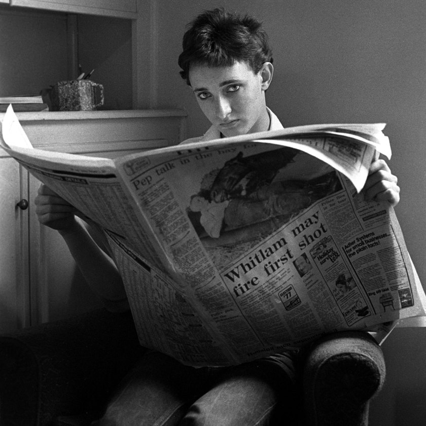 Peter Milne. 'Untitled (Rowland S Howard)' 1977 From the series 'A Day in the Life of Rowland S Howard' 1977