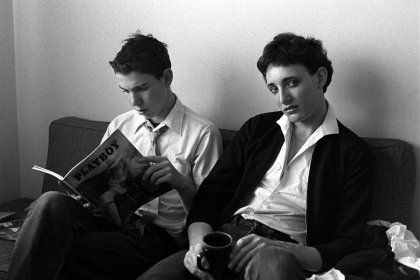 Peter Milne. 'Untitled (Peter Milne and Rowland S Howard' from the series 'A Day in the Life of Rowland S Howard' 1977