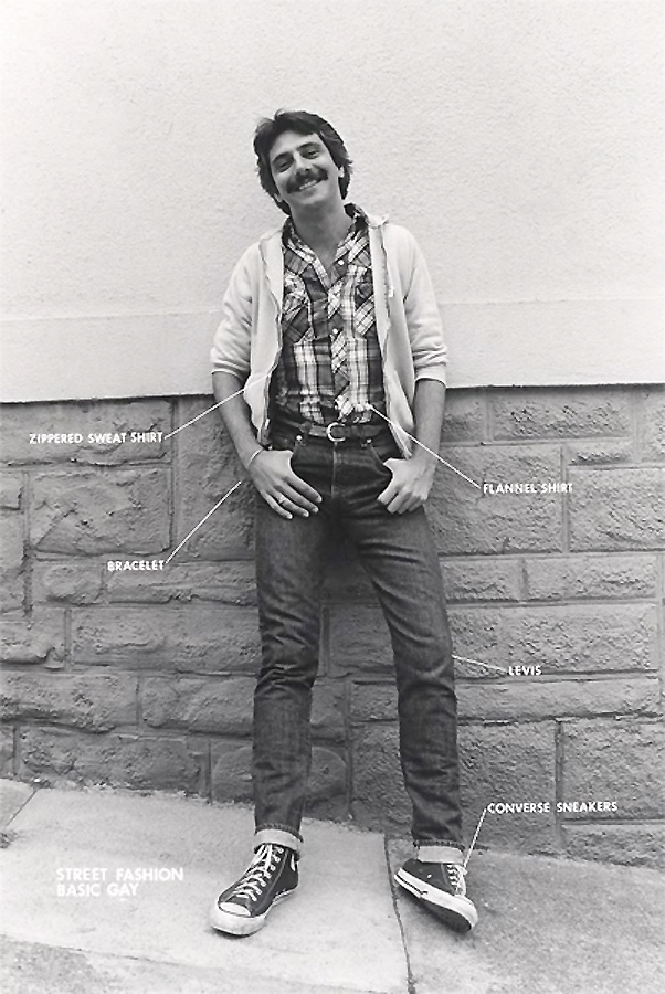 Hal Fischer from 'Gay Semiotics' 1977