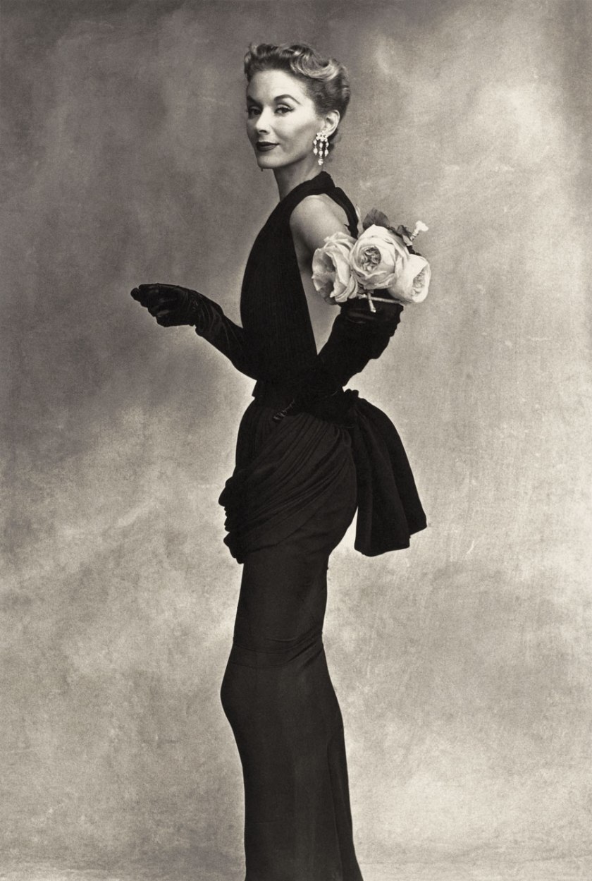 Irving Penn. 'Woman with Roses (Lisa Fonssagrives-Penn in Lafaurie Dress), Paris' 1950