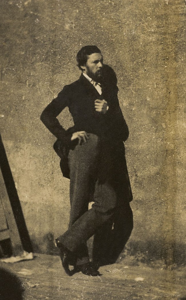 Lodoisch Crette Romet. 'A Lesson of Gustave Le Gray in His Studio' 1854