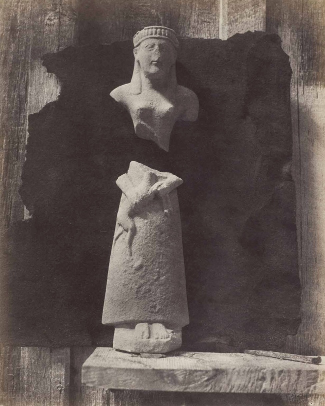 Auguste Salzmann. 'Terra Cotta Statuettes from Camiros, Rhodes' 1863