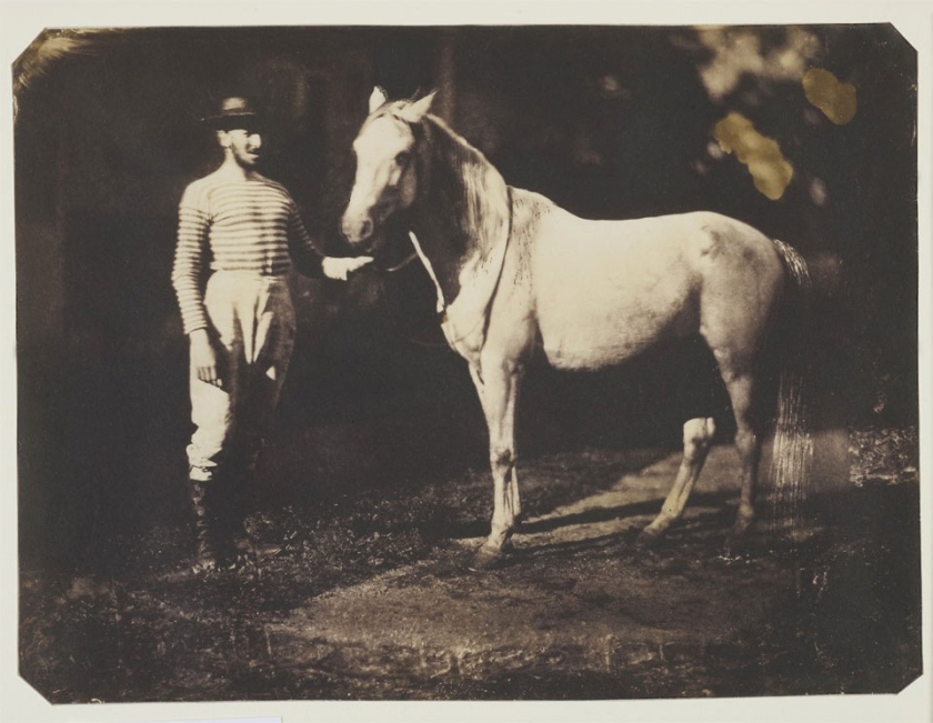 Jean-Baptiste Frénet. 'Horse and Groom' 1855