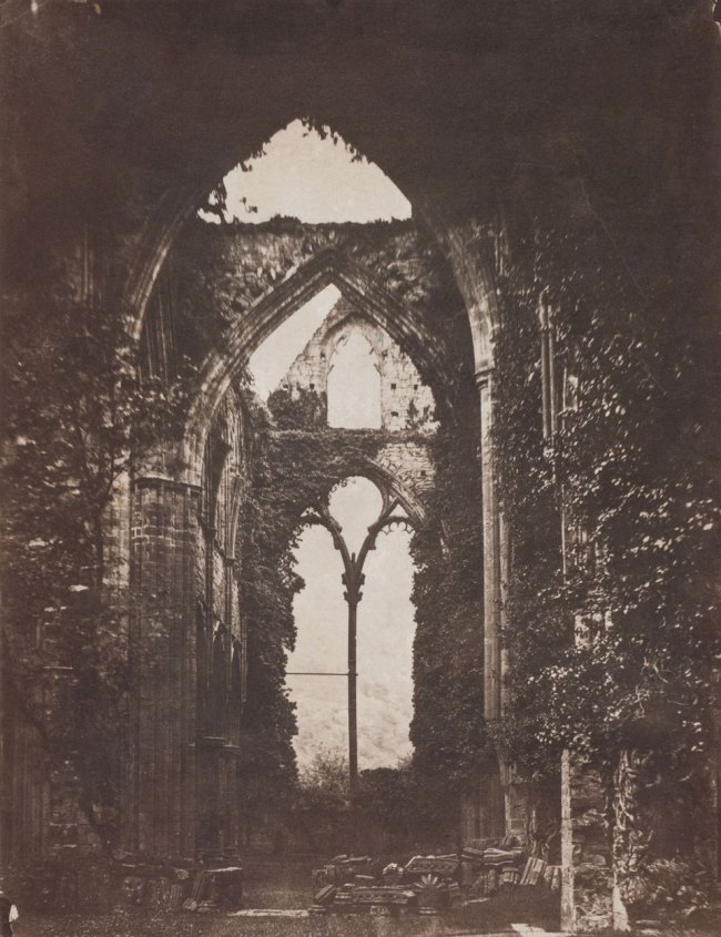 John Wheeley Gough. 'Gutch Abbey Ruins' c. 1858