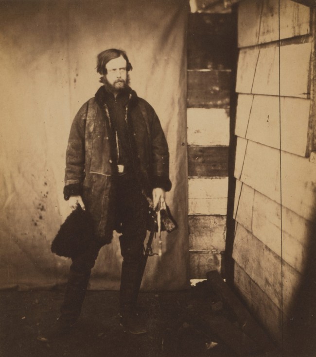 Roger Fenton. 'Captain Lord Balgonie, Grenadier Guards' 1855