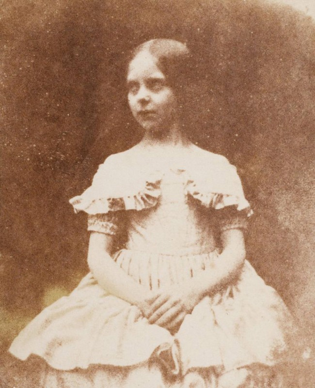 William Fox Talbot. 'The Photographer's Daughter, Ela Theresa Talbot' 1843-1844