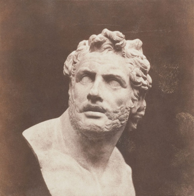 William Henry Fox Talbot. 'Plaster Bust of Patroclus' before February 1846