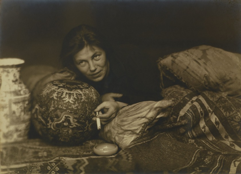 Hans Basler. 'Portait of Germaine Krull, Berlin' 1922