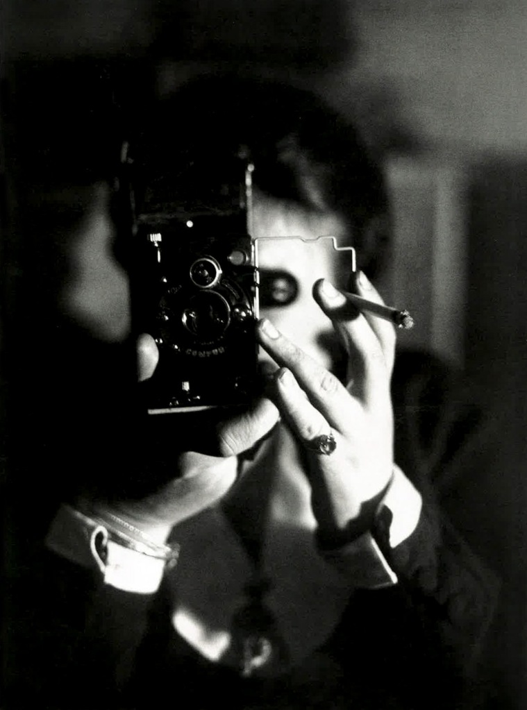 Germaine Krull. 'Self Portrait with Icarette' around 1925