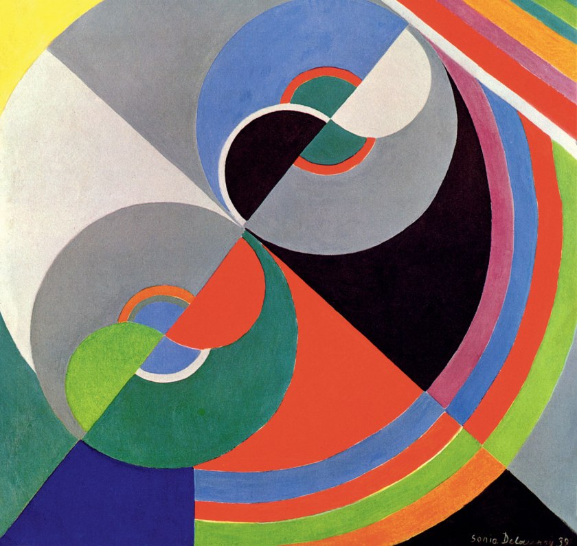 Sonia Delaunay. 'Rhythm Colour no. 1076' 1939