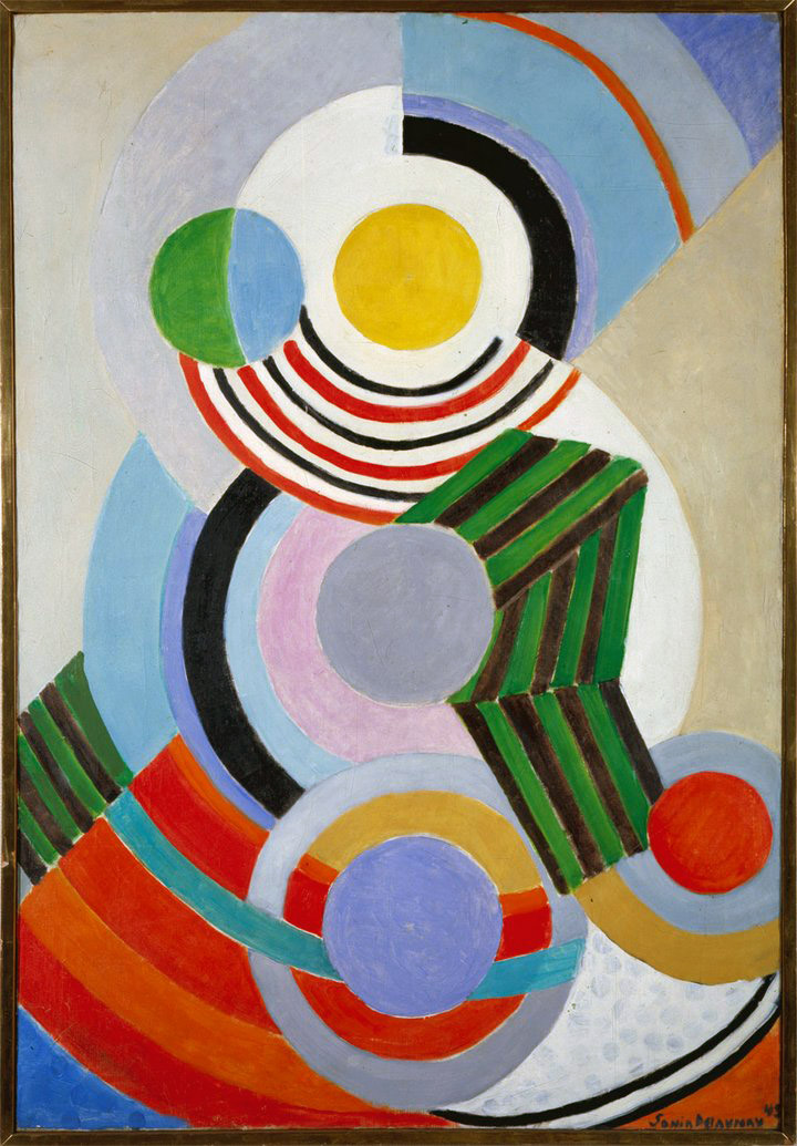 Sonia Delaunay (French, 1885-1979) 'Rythme' 1945