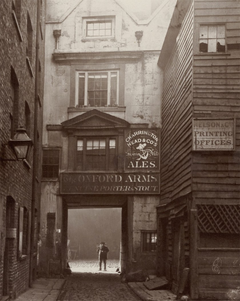 Henry Dixon. 'The Oxford Arms Coaching Inn' 1875