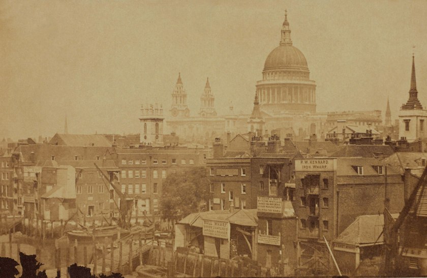 Anonymous photographer. 'St Paul's Cathedral' c. 1855