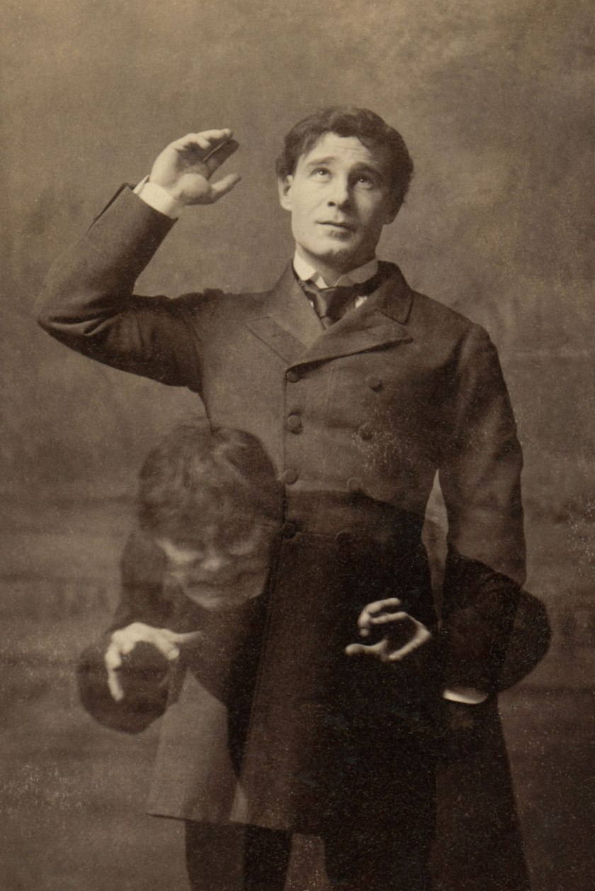 Henry Frederick Van Der Weyde, 182 Regent Street, London. 'Richard Mansfield as Dr Jekyll and Mr Hyde' c. 1888 (detail)