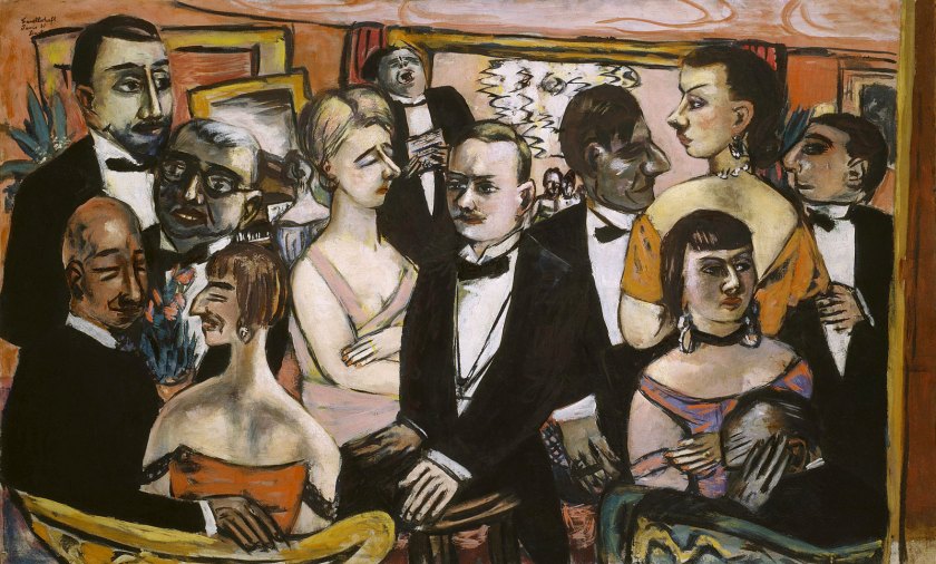 Max Beckmann (German, 1884-1950) 'Paris Society' (Gesellschaft Paris), 1931
