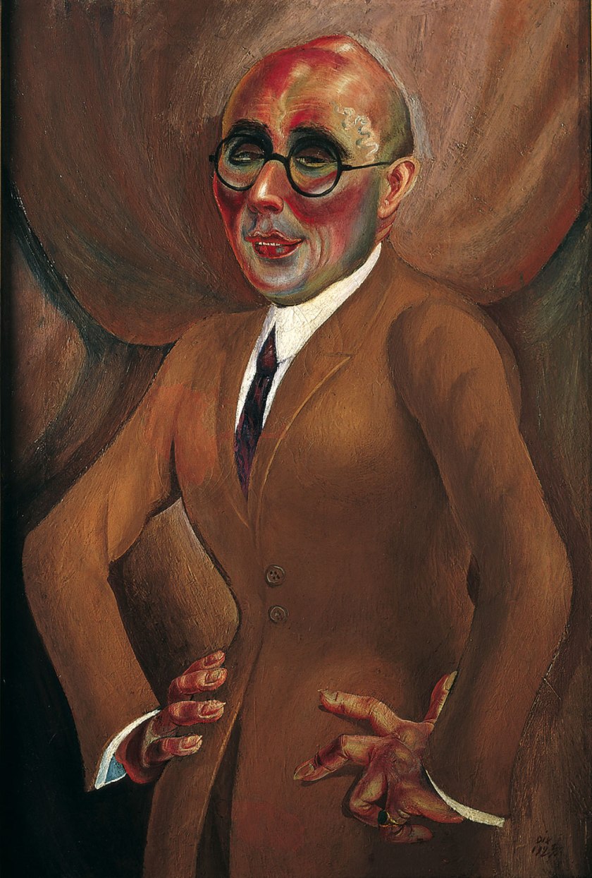 Otto Dix The Jeweller Karl Krall (Der Juwelier Karl Krall), 1923