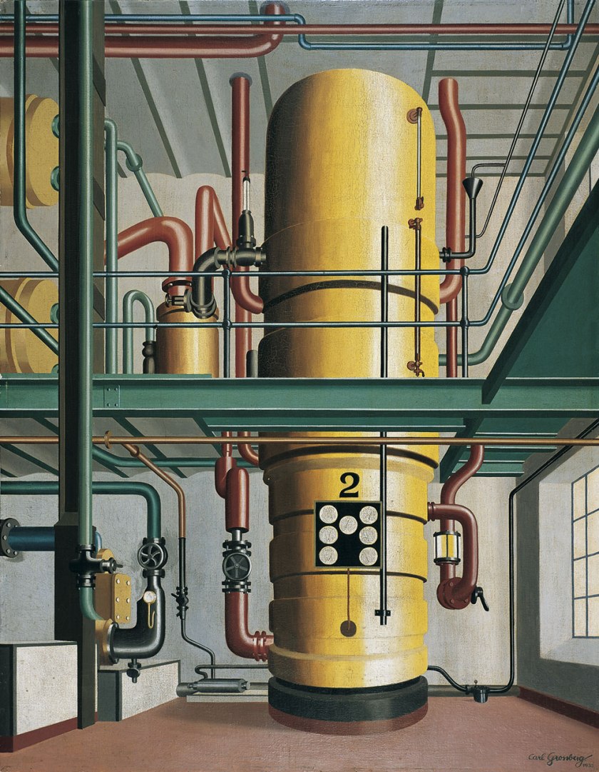 Carl Grossberg The Yellow Boiler (Der Gelbe Kessel), 1933
