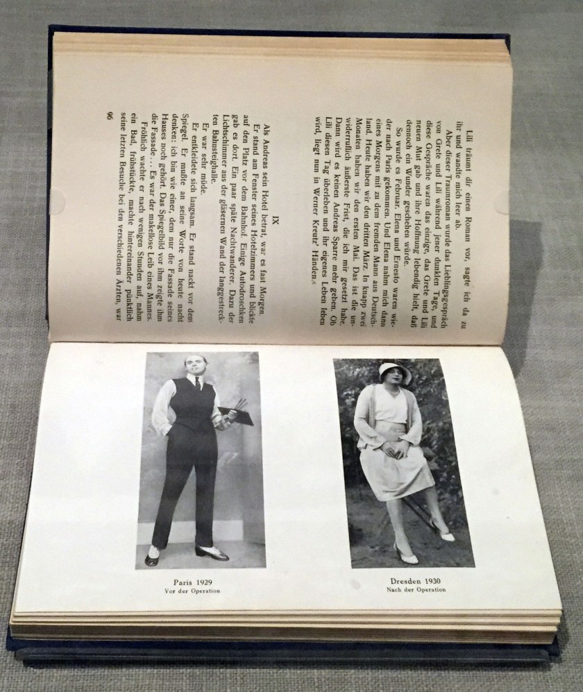 Lili Elbe. Ein Mensch wechseit sein Geschlecht (Man into Woman The First Sex Change), 1932, edited by Niels Hoyer