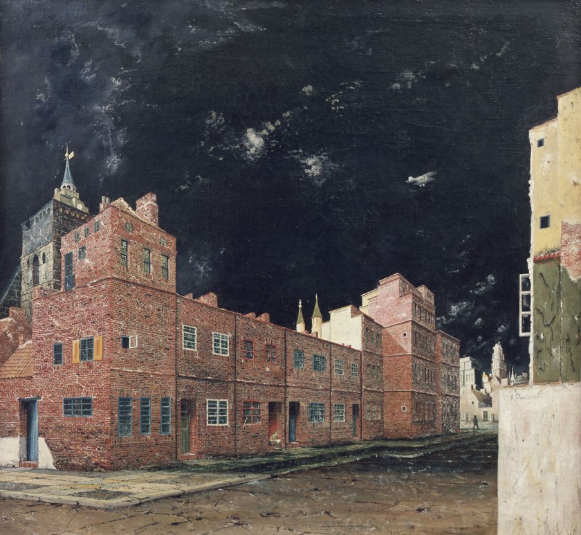 Franz Radziwill (German, 1895-1983) 'The Street' (Die StrasseI), 1928