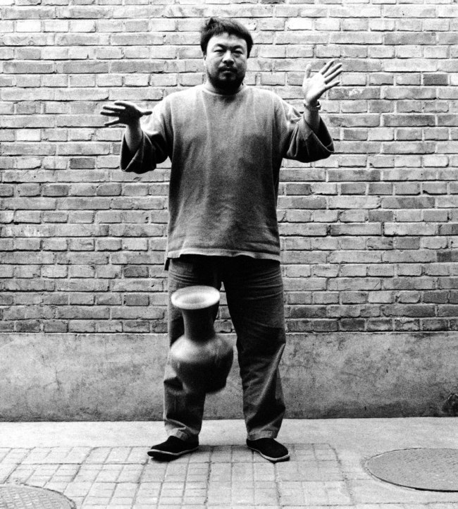 Ai Weiwei (Chinese, b. 1957) 'Dropping a Han Dynasty Urn' 1995 (detail)