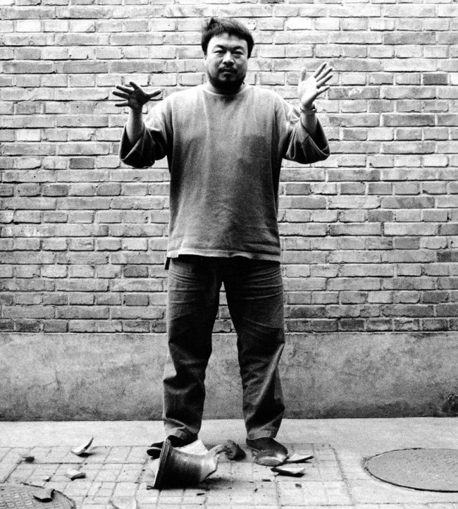 Ai Weiwei (Chinese, b. 1957) 'Dropping a Han Dynasty Urn' 1995 (detail)