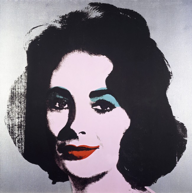 Andy Warhol (American, 1928-1987) 'Silver Liz [Ferus Type]' 1963