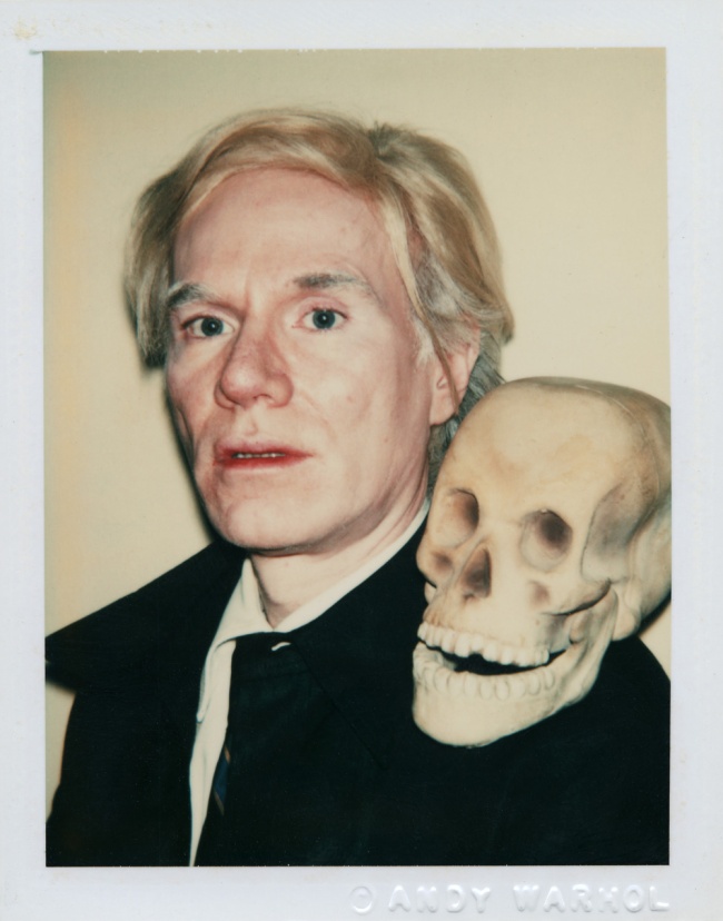 Andy Warhol (American, 1928-1987) 'Self-Portrait with Skull' 1977