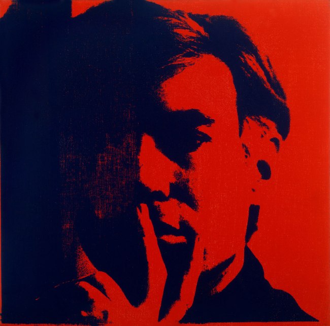 Andy Warhol (American, 1928-1987) 'Self-Portrait' 1966-1967