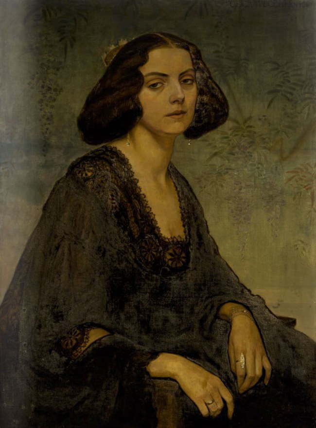 Gerda Wegener. 'Portrait of Ellen von Kohl' 1906
