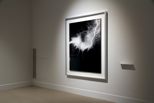 Vue d'installation de Hiroshi Sugimoto (Japon / États-Unis) 'Lightning Fields 168' 2009