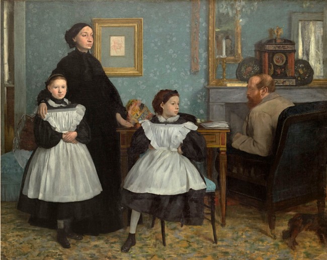 Edgar Degas. 'Family portrait' also called 'The Bellelli family' 1867
