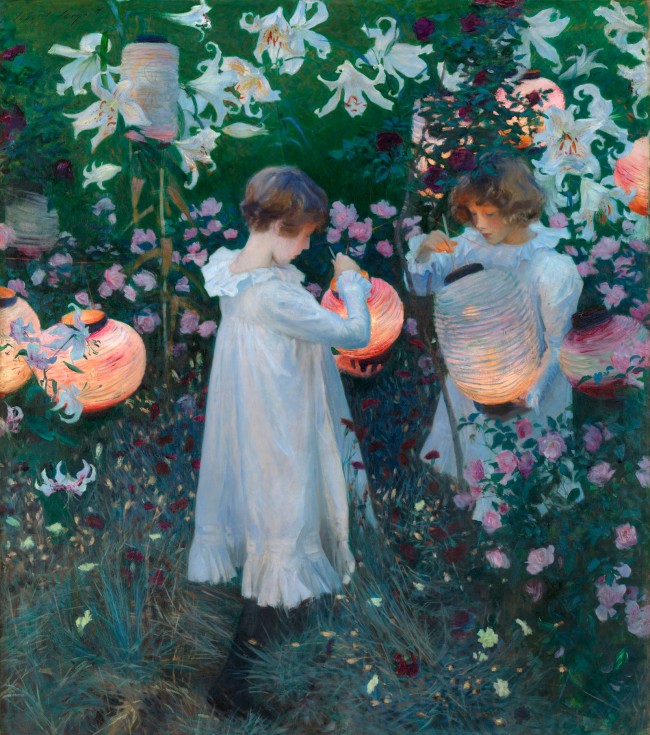 John Singer Sargent (American, 1856-1925) 'Carnation, Lily, Lily, Rose' 1885-1886