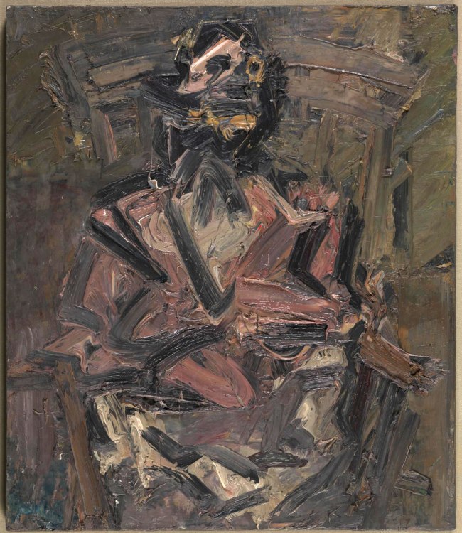 Frank Auerbach (born 1931) 'J. Y. M. Seated No. 1' 1981