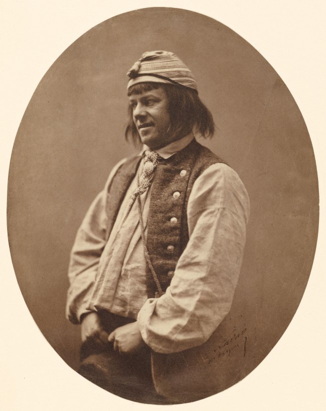 Nadar [Gaspard Félix Tournachon] (French, 1820-1910) 'Jean-François Philibert Berthelier, Actor' 1856-1859