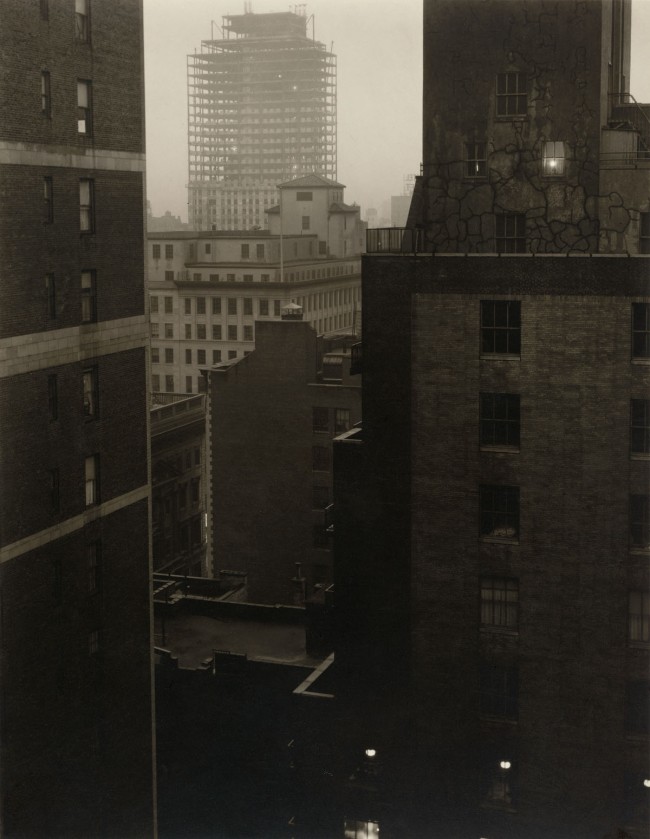 Alfred Stieglitz (American, 1864-1946) 'From My Window at An American Place, Southwest' March 1932