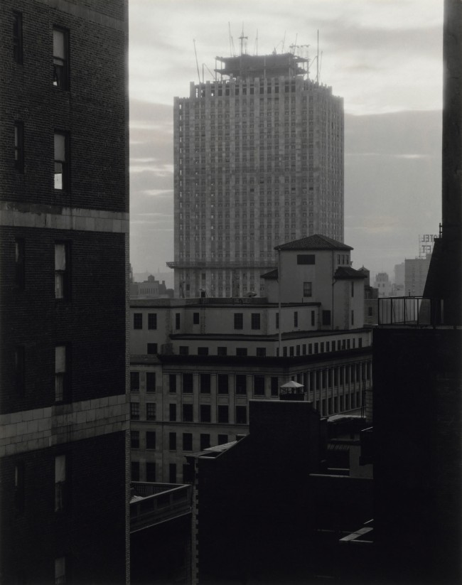 Alfred Stieglitz (American, 1864-1946) 'From My Window at An American Place, Southwest' April 1932
