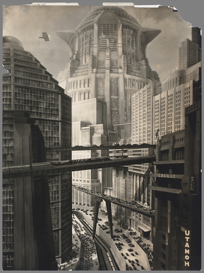 Horst von Harbou. 'Set photograph from "Metropolis"' 1927