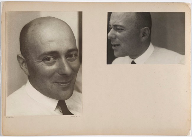 Josef Albers (American, born Germany 1888-1976) 'El Lissitzky, Dessau' 1930/1932